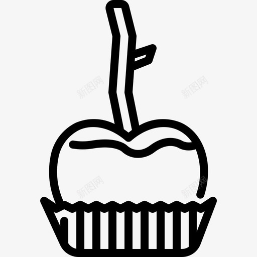 焦糖苹果甜点食品svg_新图网 https://ixintu.com 焦糖 苹果 甜点 食品 水果 水果糖 糖果 万圣节 套餐