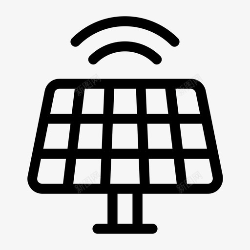 太阳能电池板电力可再生能源svg_新图网 https://ixintu.com 太阳能 电池板 电力 可再 再生 能源 系统 智慧 城市