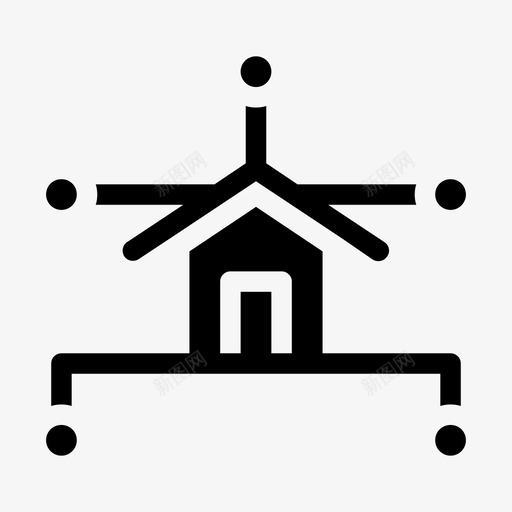 智能家居接入钥匙卡svg_新图网 https://ixintu.com 智能家居 接入 钥匙 房地产 智能 城市
