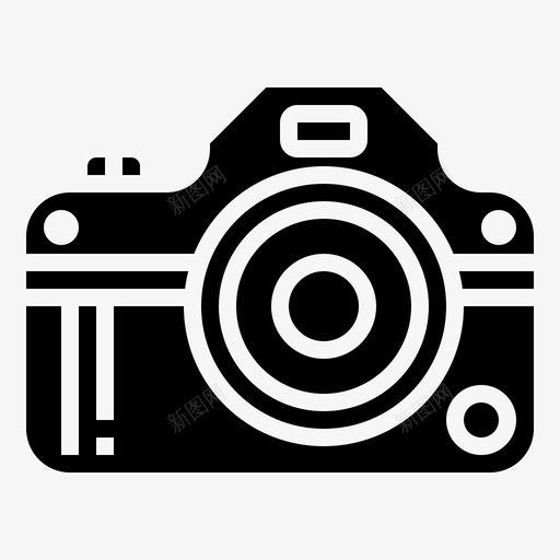照相机数码电子产品svg_新图网 https://ixintu.com 照相机 数码 电子产品 照片 新闻 期刊 字形