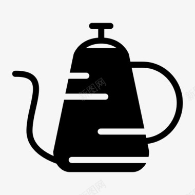 水壶卡布西诺咖啡图标