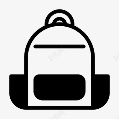背包包回到学校图标