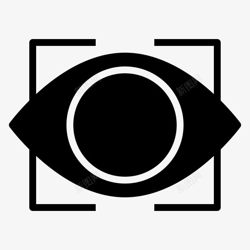 视图眼睛焦点svg_新图网 https://ixintu.com 视图 眼睛 焦点 视觉 网络安全