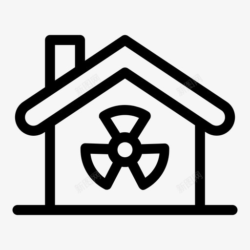 核能原子能污染svg_新图网 https://ixintu.com 核能 原子能 污染 辐射