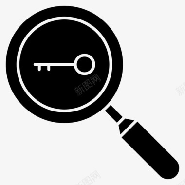 研究关键词描述发现图标