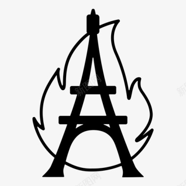 巴黎在燃烧纪录片拖图标