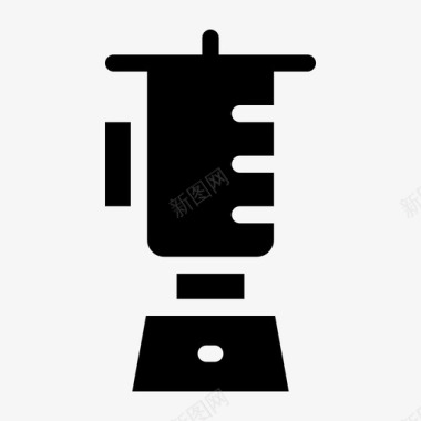 搅拌机果汁厨具图标