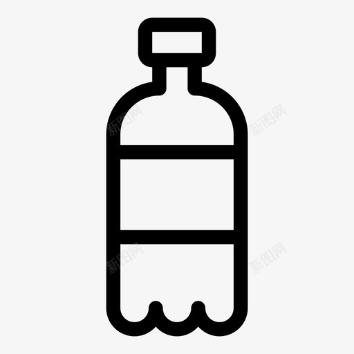 汽水瓶装可乐svg_新图网 https://ixintu.com 可乐 汽水 瓶装 饮料 其他