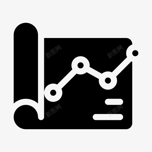 线形图连接统计svg_新图网 https://ixintu.com 形图 线形 连接线 统计 成功 填充