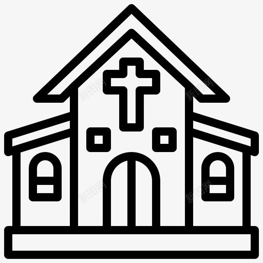教堂建筑和城市基督教svg_新图网 https://ixintu.com 教堂 建筑 城市 基督教 宗教 慈善