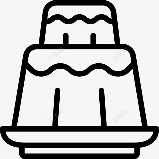 布丁生日巧克力svg_新图网 https://ixintu.com 布丁 生日 巧克力 食物 餐厅 婚礼 西餐