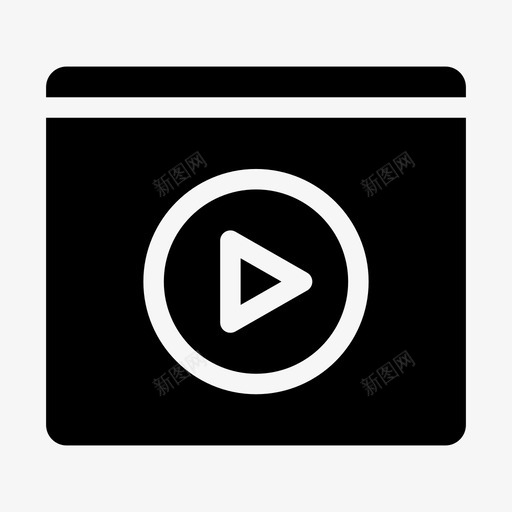 视频浏览器电影院svg_新图网 https://ixintu.com 视频 电影 浏览器 电影院 播放 博客 影响