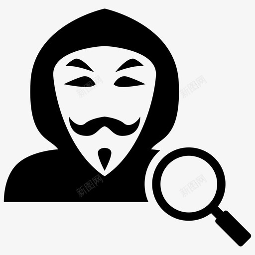 黑客搜索检测发现svg_新图网 https://ixintu.com 黑客 搜索 检测 发现 入侵 互联网 安全 全集