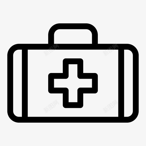急救箱急救医疗保健svg_新图网 https://ixintu.com 急救箱 急救 医疗保健 医院 药品 消防员