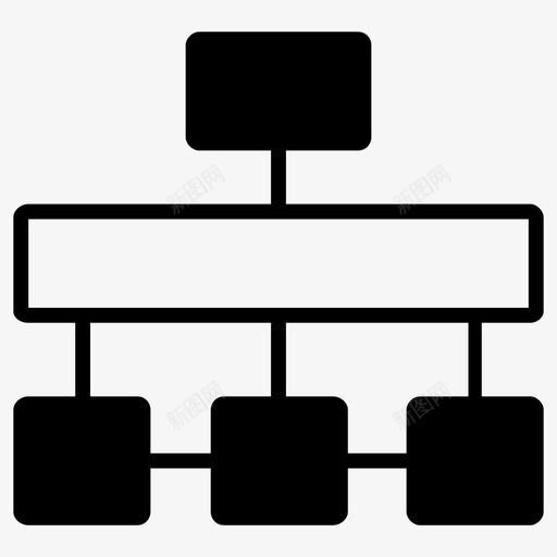 连接分支公司svg_新图网 https://ixintu.com 连接 支公司 链接 网络 共享