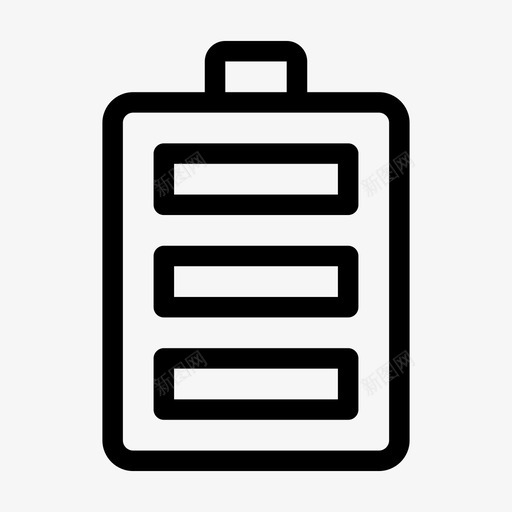 电池电池电量电池状态svg_新图网 https://ixintu.com 电池 电量 状态 满技术 技术 办公室