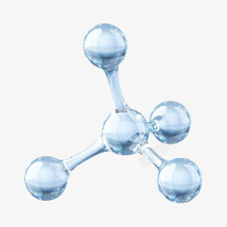 分子 蓝小素材素材