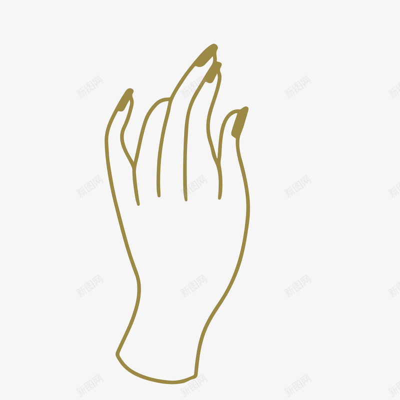 Hand occult logo template 1png素材png免抠素材_新图网 https://ixintu.com 素材