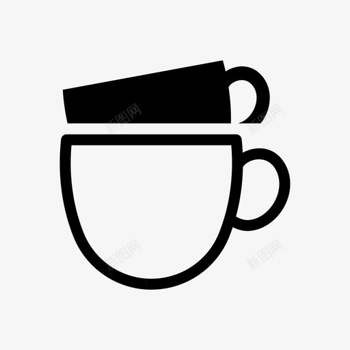 空杯子饮料咖啡馆svg_新图网 https://ixintu.com 杯子 咖啡 饮料 咖啡馆 卡布 西诺 浓缩