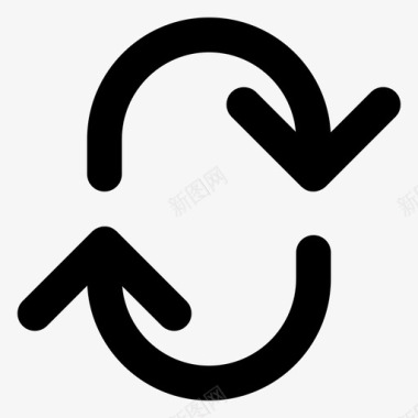 洗牌再洗牌后退图标