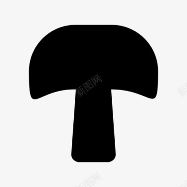 蘑菇肉质伞菌图标