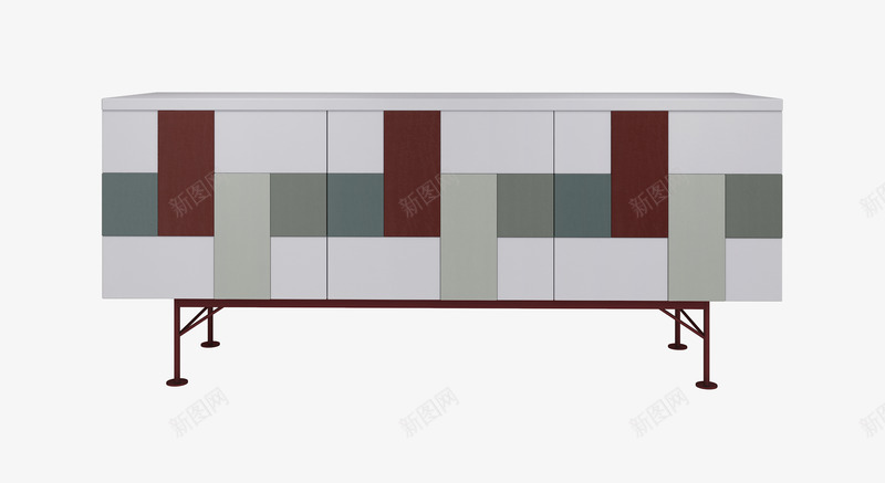混搭风格电视柜柜类png免抠素材_新图网 https://ixintu.com 混搭 风格 电视柜 柜类