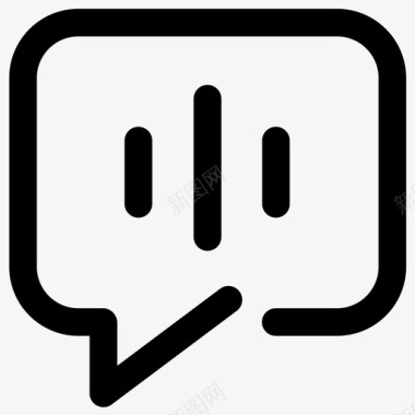 语音信息录音图标
