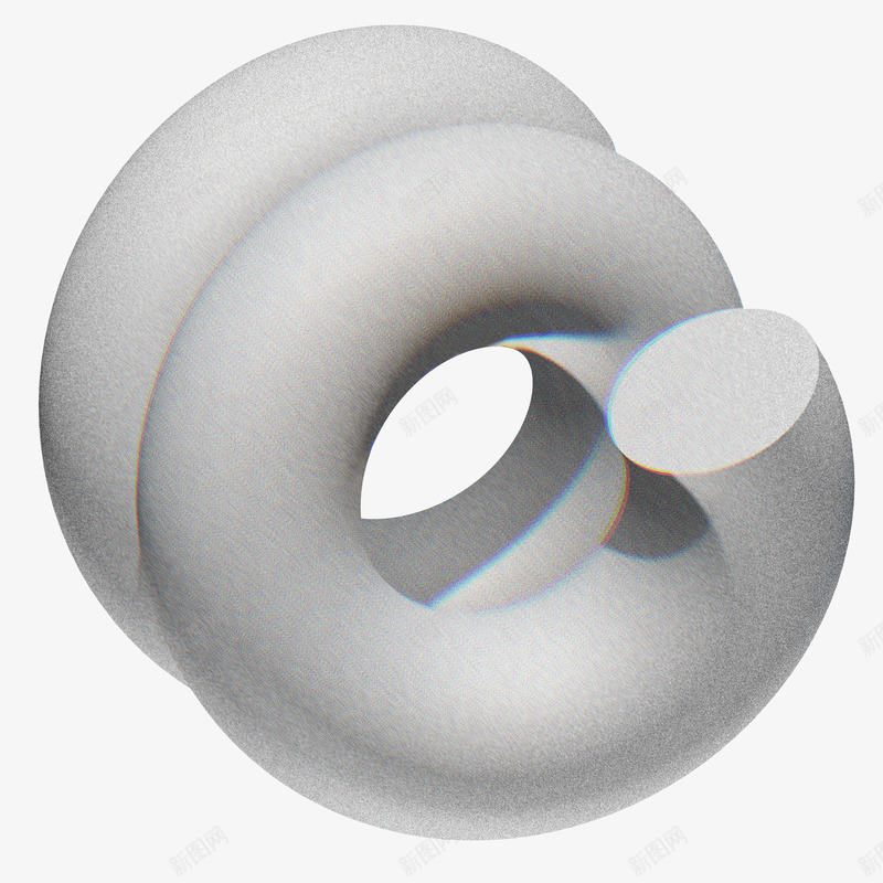 3d shapes with glitch effectPNG元素png免抠素材_新图网 https://ixintu.com 元素