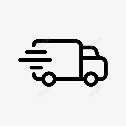 送货物流装运svg_新图网 https://ixintu.com 送货 物流 装运 运输 卡车 电子商务