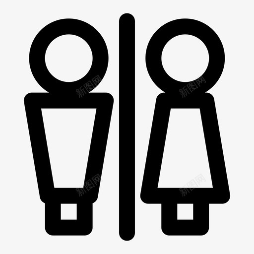 厕所浴室性别svg_新图网 https://ixintu.com 厕所 浴室 性别 盥洗室 洗手间 假日