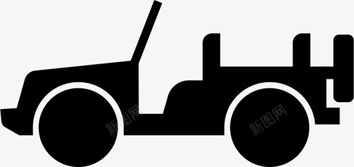 狩猎车汽车运输svg_新图网 https://ixintu.com 狩猎 车辆 汽车运输 卡车 类型