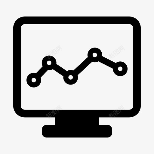 数据统计图表线条svg_新图网 https://ixintu.com 数据统计 图表 线条 数据分析