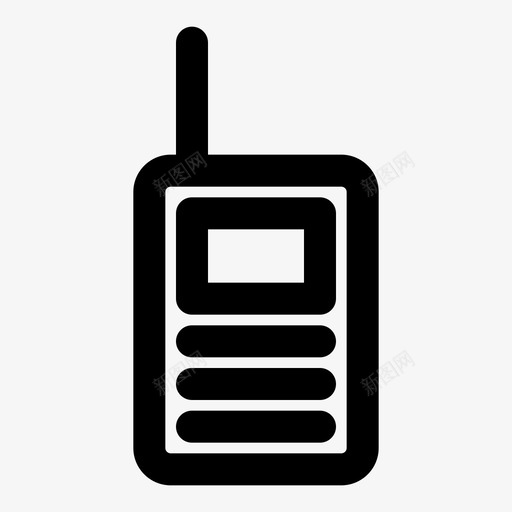 无线电话呼叫通信svg_新图网 https://ixintu.com 无线电话 呼叫 通信 联系人 技术 技术图 图标
