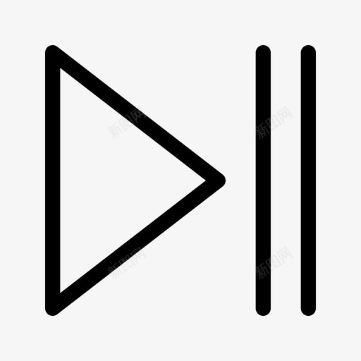 快进下一步播放器svg_新图网 https://ixintu.com 快进 下一步 播放器 快退 媒体播放器 用户界面