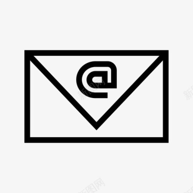 电子邮件计算机小工具图标