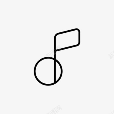 音乐音频基本图标