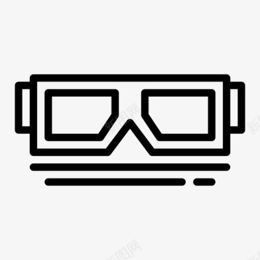 3d眼镜计算机数码图标