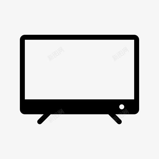 智能电视液晶电视显示器svg_新图网 https://ixintu.com 电视 智能 液晶电视 显示器 传统 统和 现代 通讯 工具