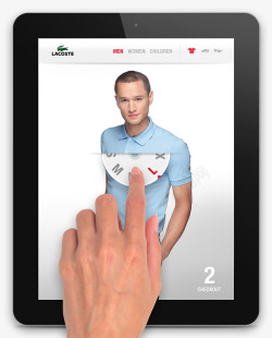 Lacoste iPad经典UI素材