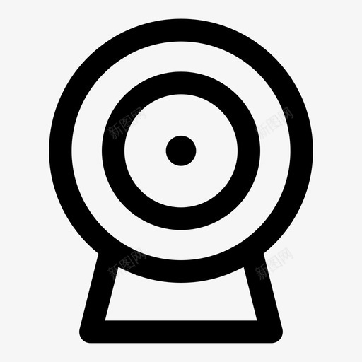 cctv摄像头安全cctcsvg_新图网 https://ixintu.com 摄像头 安全 间谍 技术 技术图 图标