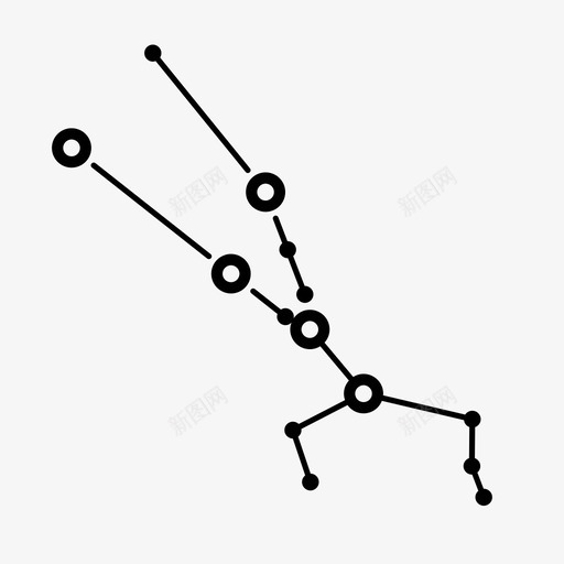 金牛座星座星号svg_新图网 https://ixintu.com 金牛座 星座 星号 黄道 十二 天文