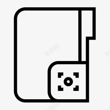 文件夹相机图像业务计算机图标