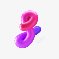 3d lettering z alphabet design创意素材