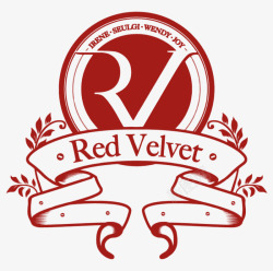 Red Velvet LOGO  Render by classicluv纹样 扁平图标素材