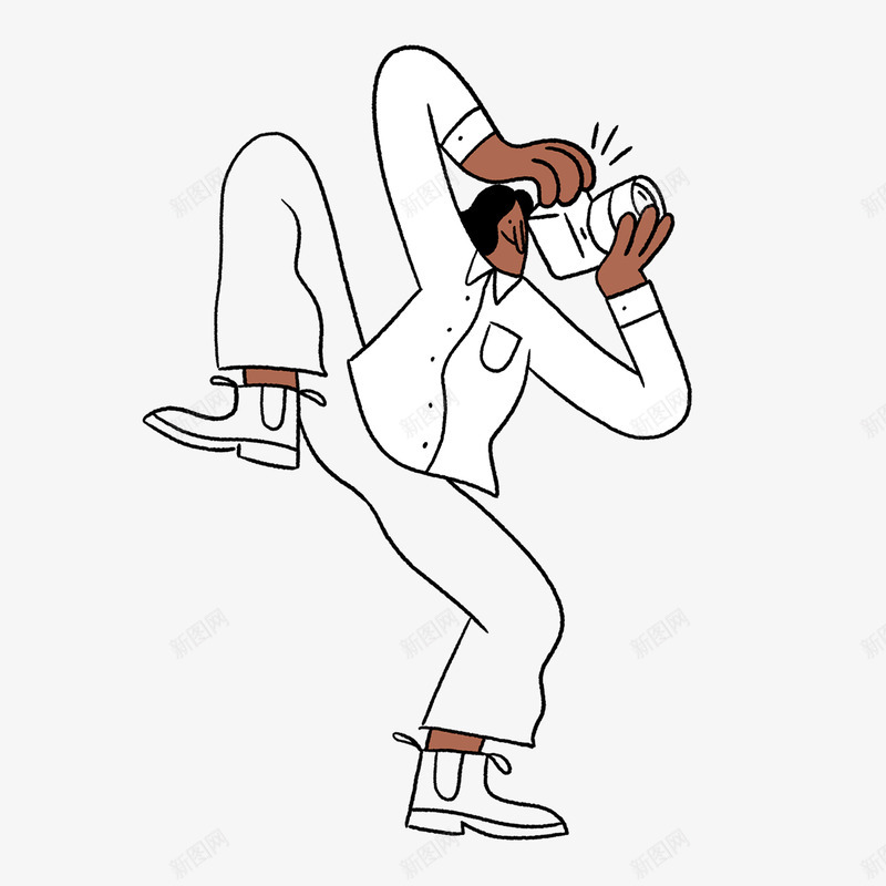 Image may contain  cartoon and dance插画png免抠素材_新图网 https://ixintu.com 插画