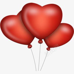 红色心形气球图标 icon com 爱情图片png免抠素材_新图网 https://ixintu.com 红色 心形 气球 图标 爱情 图片