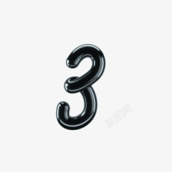 3d lettering 2 alphabet design numbers创意素材