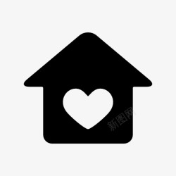 房子图标 icon com Web UI爱情图片素材