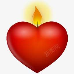 红色心形蜡烛图标 icon com 爱情图片png免抠素材_新图网 https://ixintu.com 红色 心形 蜡烛 图标 爱情 图片