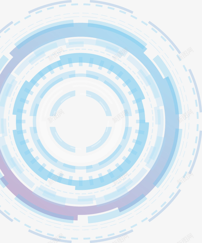 蓝紫色圆形素材png免抠素材_新图网 https://ixintu.com 蓝紫色 圆形 素材